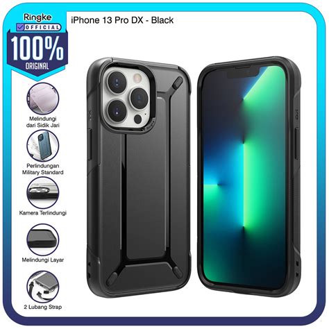 Jual Ringke Iphone Pro Dx Black Softcase Anti Crack Tahan Banting