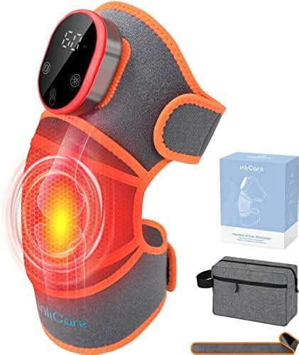 Inlicare Heated Knee Massager With Heat And Compression Cordless