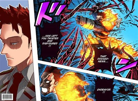 My Hero Academia Chapter 357 Endeavor Is Fighting For Brighter Future