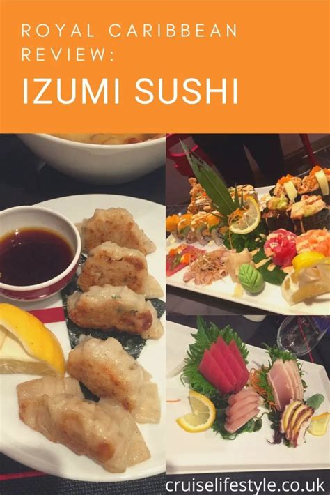 Izumi Sushi Review Royal Caribbean