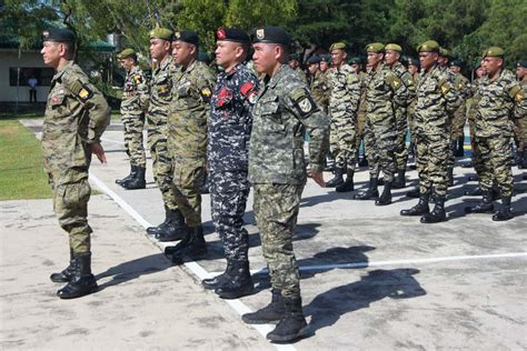 Different Camouflage Uniforms Of The Philippine Army Pa Special