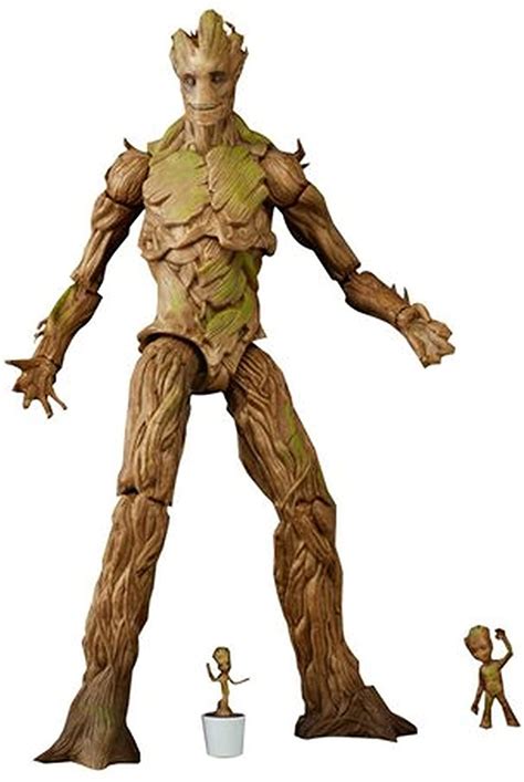 Marvel Legends Guardians Of The Galaxy Series Groot Evolution