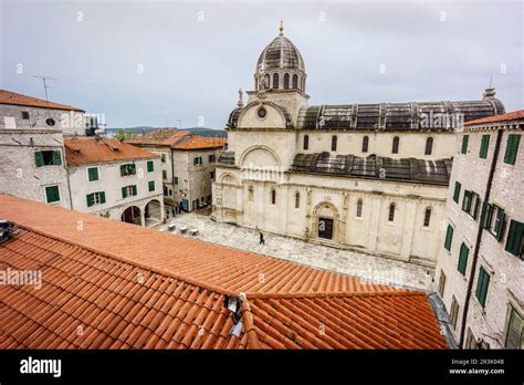 Catedral De Santiago Patrimonio Mundial De La Unescosibenik Costa