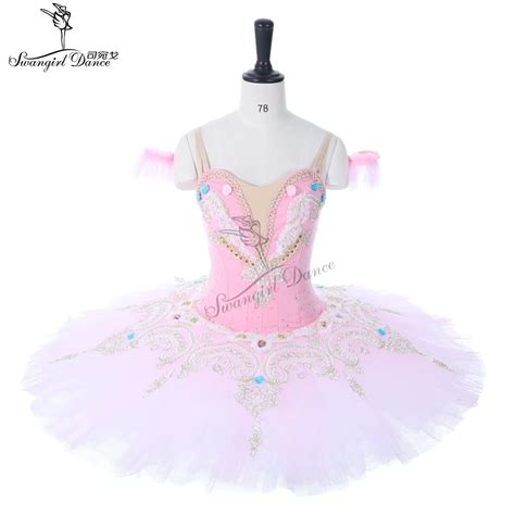 Dark Pink Flower Fairy Ballet Tutu Performance Ballet Stage Costumes