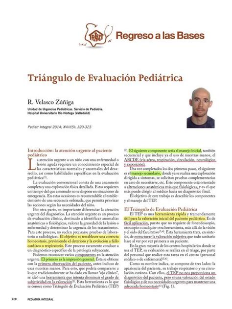 Triangulo De Evaluacion Pediatrica David Montalvan Hurtado Udocz