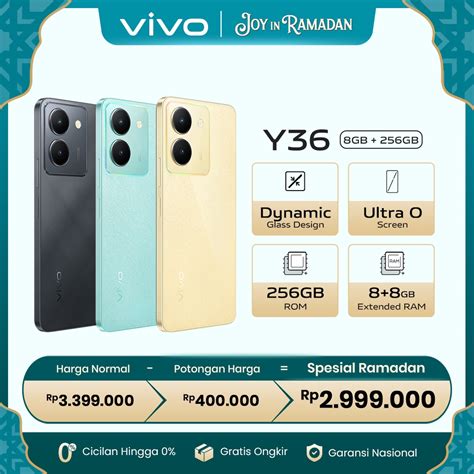 Jual Exclusive Launch Vivo Y Dynamic Glass Design Ram