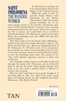 Saint Philomena The Wonder Worker Fr Paul O Sullivan