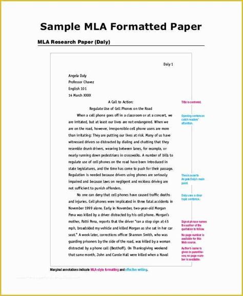 Mla Template Doc