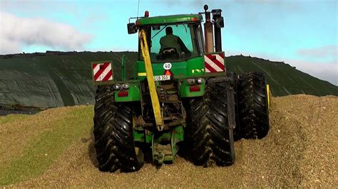 Maisschieben 2021 XXL Mit John Deere 9520 Teil 2 YouTube