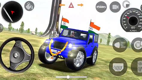 Mahindra Thar Stunt Thar Stunt Game Game Offline Thar Stunt