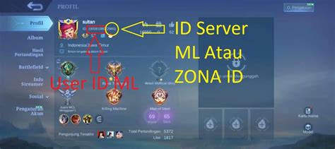 Cara Mengetahui User Id Dan Id Server Mobile Legends Ml 2024