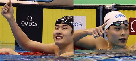 황선우 3위이호준 6위 세계수영선수권 男 자유형 200m 동반 결승행한국 수영 첫 역사 쾌거