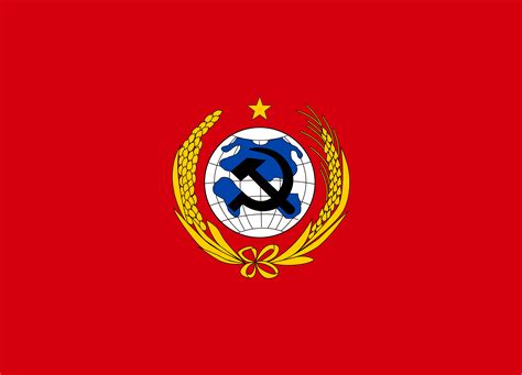 Flag of the Chinese Soviet Republic, an unrecognized entity run by Mao ...