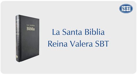 Nuevo Testamento Rv Sbt Sociedad B Blica Trinitaria