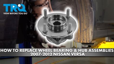 How To Replace Front Wheel Bearing Hub Assemblies 2007 2012 Nissan