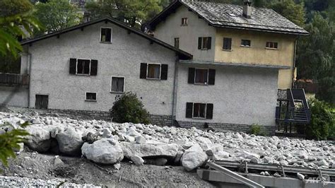 Eight Missing After Huge Landslide In Swiss Alps