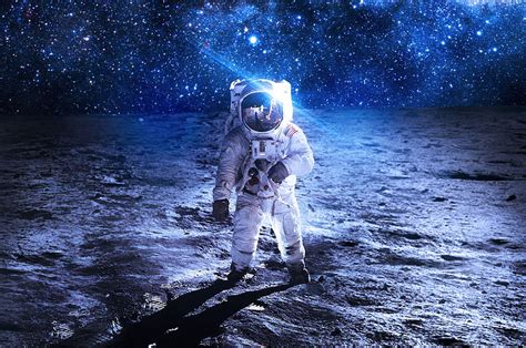 Nasa Astronaut Moon Backgrounds For Desktop