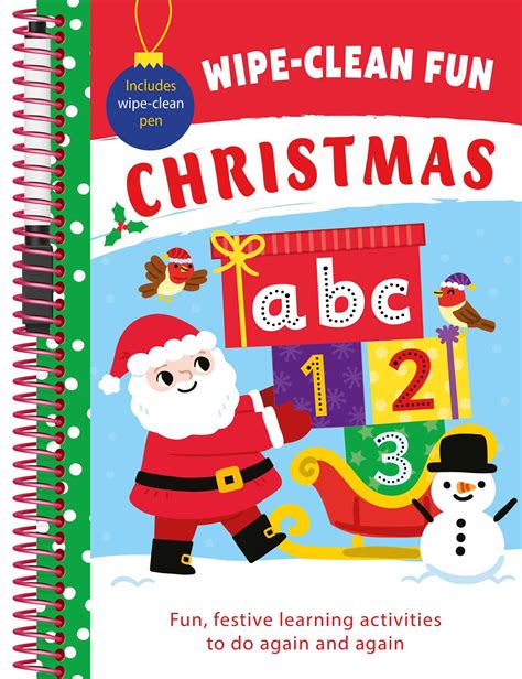 Wipe Clean Fun Christmas Book By Igloobooks Official Publisher