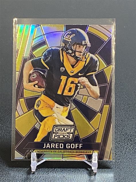 2016 Panini Prizm Collegiate Draft Picks Stained Glass 99 Jared Goff