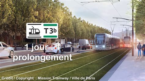 Jour Prolongement Tramway T B Youtube