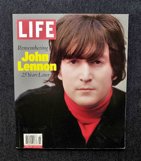 【やや傷や汚れあり】ジョン・レノン 洋書 Life Remembering John Lennon 25 Years Later ビートルズ