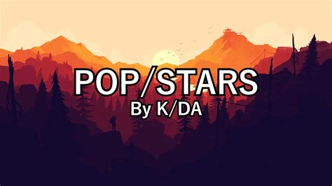 K/DA - POPSTARS (Lyrics) - YouTube