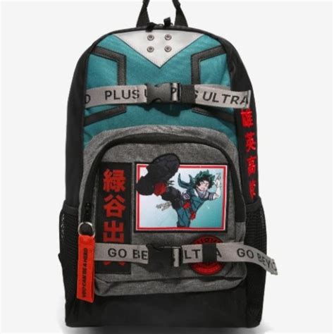 Hot Topic Bags My Hero Academia Deku Costume Builtup Backpack Nwt Poshmark