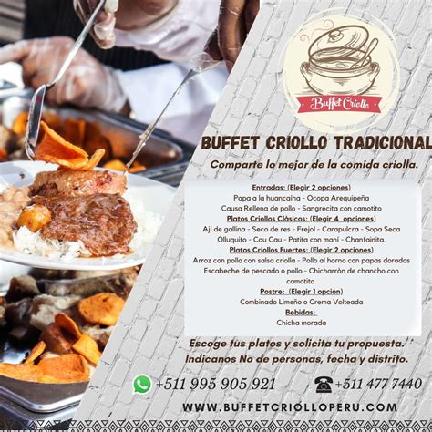 Total Imagen Buffet Criollo Que Platos Incluye Abzlocal Mx