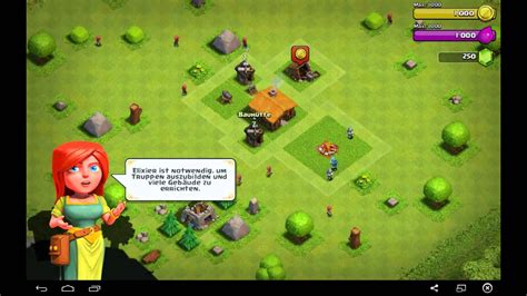 Lets Play Clash of Clans German Part 1 Neues Dorf neues Glück YouTube