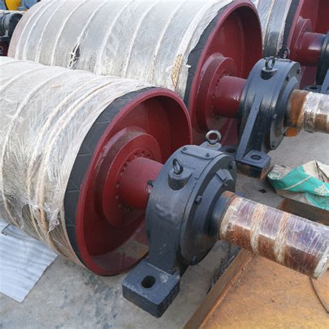 conveyor head drum pulley