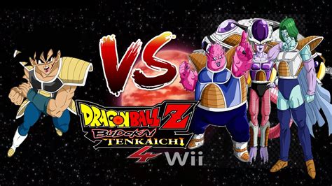 Bardock Vs Dodoria Zarbon Freezer Dbz Bt Wii Versi N Latino Youtube