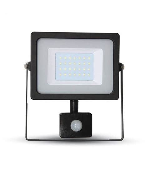 Proiector LED V TAC 10W 800 Lm Lumina Rece 6400k IP65 Aluminiu