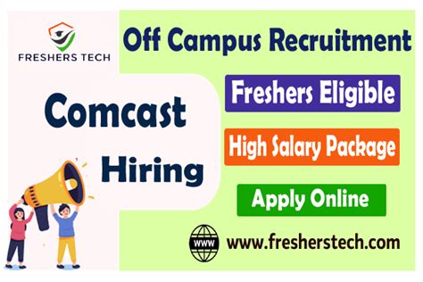 Comcast Jobs for Freshers 2024 Batch Hiring Development Engineer 1 Jobs