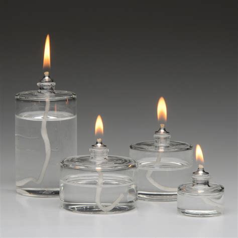 Refillable Glass Oil Candles Oil Votive Candles Firefly Fuel Liquid Candle Oil Lamps Oil