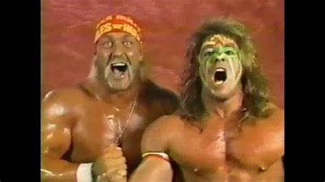 Hulk Hogan and Ultimate Warrior video clip by WWE