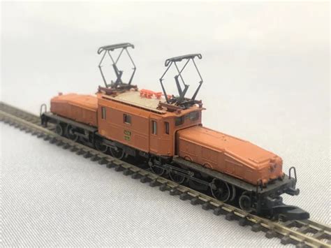 MÄRKLIN MINI CLUB Spur Z Schweizer Krokodil Ce 6 8 braun aus Set 81423