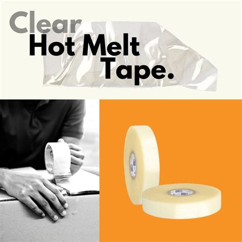 Clear Hotmelt Machine Packaging Adhesive Tape X Yards