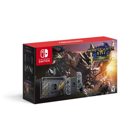 Nintendo Switch Neon Monster Hunter Rise 3 Meses Nintendo Online