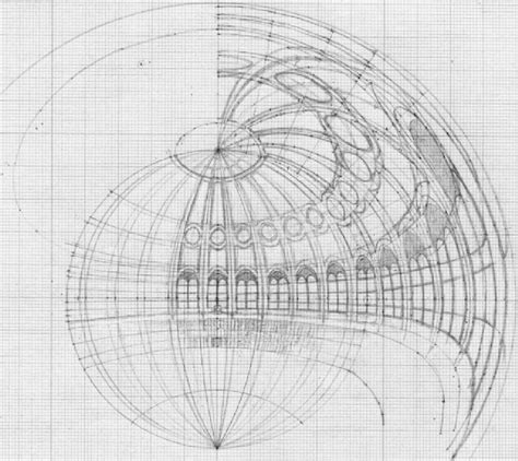 The Dome Of The British Museums Reading Room Seen From A Point On Its