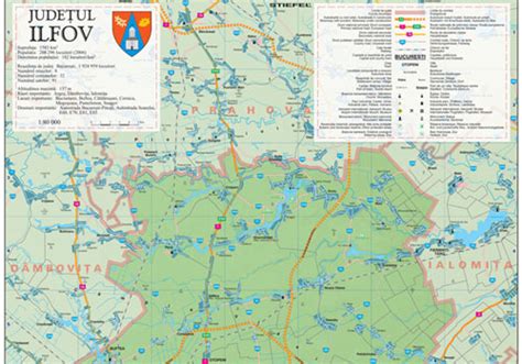 Harta Ilfov Business Map