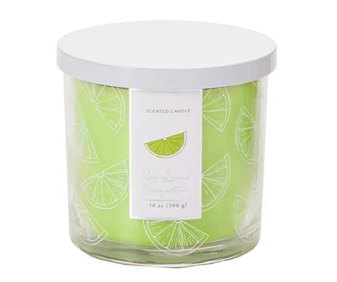 Key Lime Margarita 2 Wick Wedge Print Candle 14 Oz Big Lots