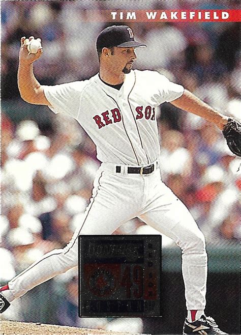 Tim Wakefield 1996 Donruss 487 Boston Red Sox Baseball Card