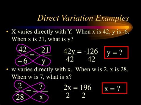 Ppt Direct Variation Powerpoint Presentation Free Download Id 3769681