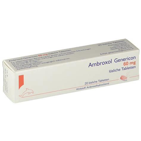 Ambroxol Genericon Shop Apotheke At