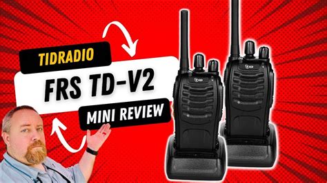 Tid Td V Frs Two Way Radio Giveaway Youtube