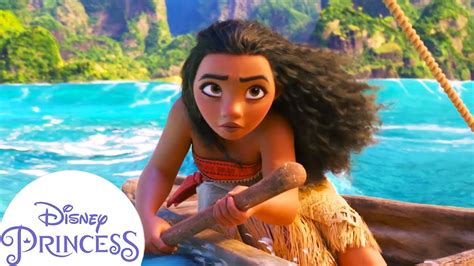 Moana S First Time Sailing Disney Princess Youtube