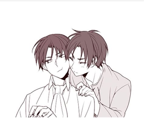 Kiss Kiss Ereri Attack On Titan Levi Ereri Attack On Titan Anime