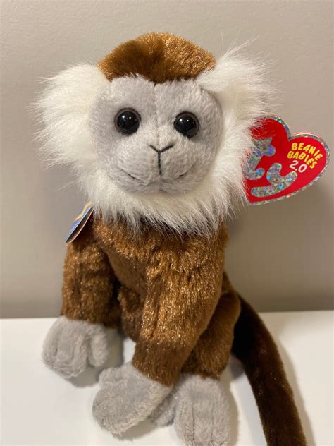 Ty Beanie Baby Jungle The Monkey 6 Inch Etsy