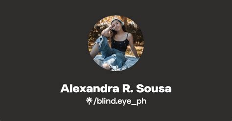 Alexandra R Sousa Instagram Linktree