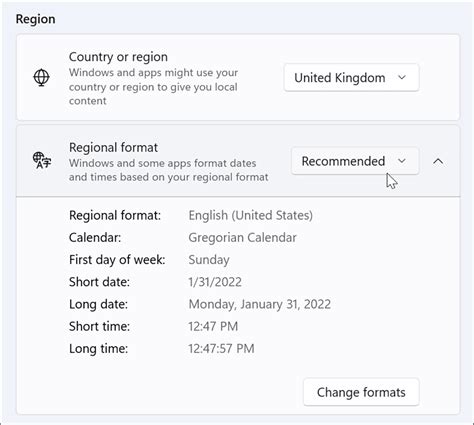 How To Adjust Region Settings On Windows 11